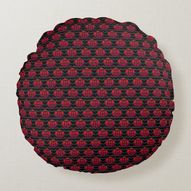 Almohada redonda de Escorpio (Anverso)