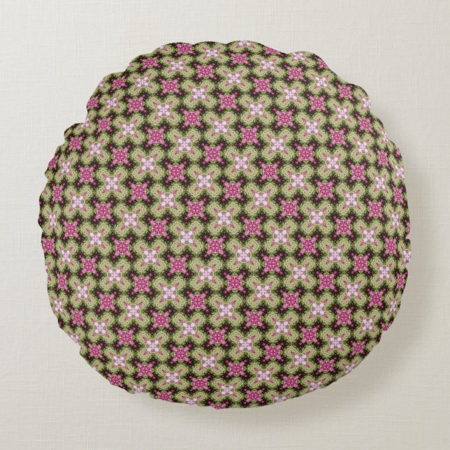Almohada redonda de Heather & Moss (Anverso)