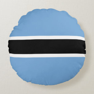 Almohada redonda de la bandera patriótica de Botsu