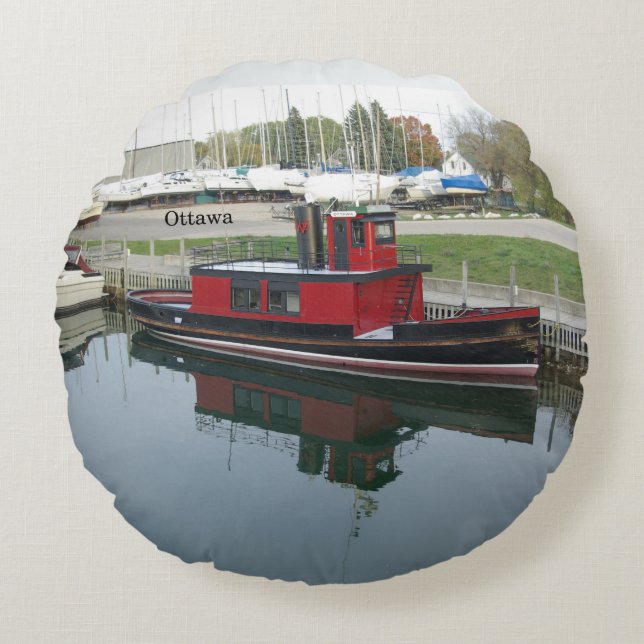 almohada redonda de Ottawa (Anverso)