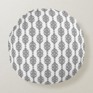 Almohada redonda de patrón de amortiguador de gr