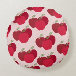 Almohada redonda decorativa de Apple moderna
