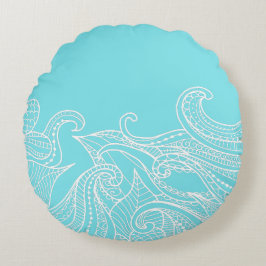 Almohada redonda del estilo de Boho de la