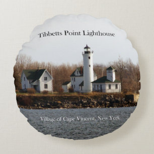 almohada redonda del faro de Tibbetts Point