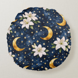 Almohada Redonda Día de la Madre Galaxia Celestial