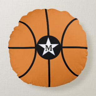 Almohada Redonda Estrella de Baloncesto