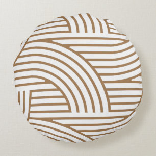 Almohada redonda inspirada en la cosecha