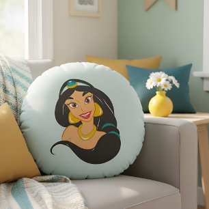 Almohada redonda jazmín
