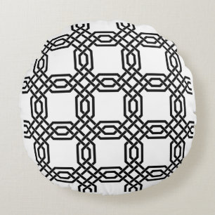 Almohada Redonda Laberinto Entretejido Hipnótico