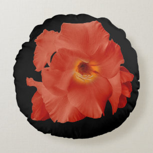 Almohada redonda Liliar Rojo Amarillo