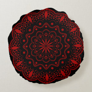 Almohada Redonda Mandala