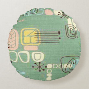 Almohada redonda moderna del diseño gráfico de l