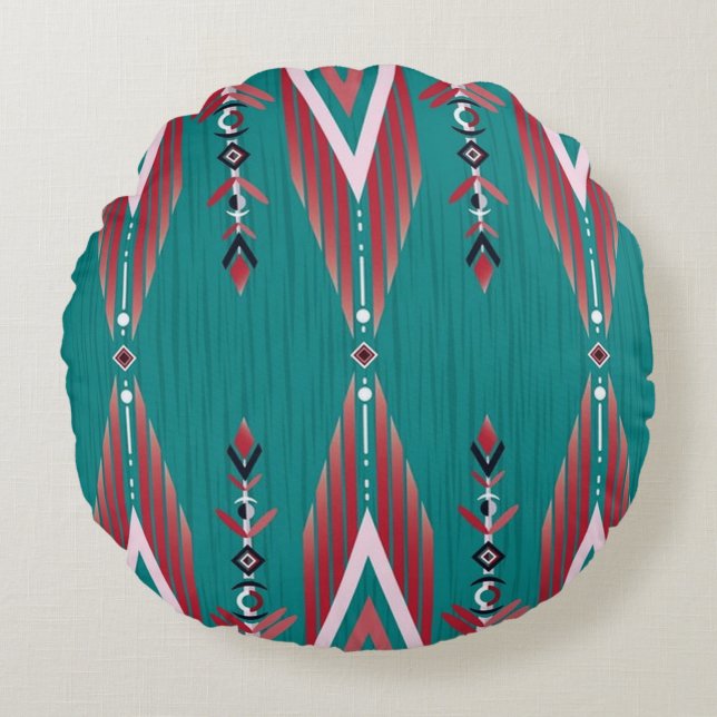 Almohada Redonda Native Warmth (Anverso)