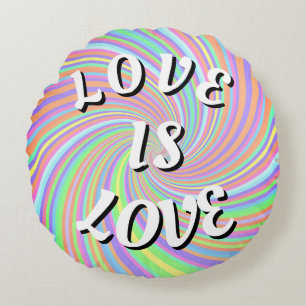 Almohada Redonda Orgullo Amor Es Amor