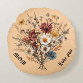 Almohada redonda para mamá