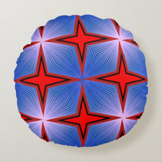 Almohada Redonda para Sofá con Diseño Digital 3D C