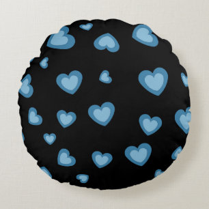 ALMOHADA REDONDA REGALO CORAZÓN DE AMOR