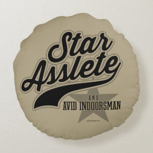 Almohada Redonda Star Asslete (Entusiasta de la Vi