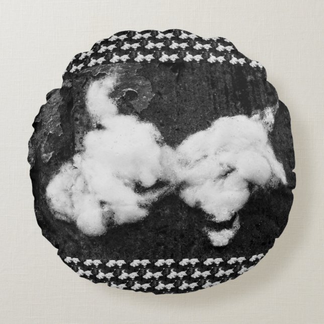 almohada redonda suave (Anverso)