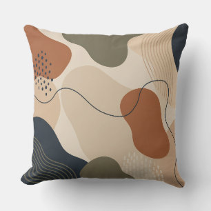 Almohada Regalo Decoración Formas Orgánicas Modern