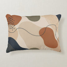 Almohada Regalo Decoración Formas Orgánicas Modern