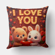 Almohada regalo del Día de San Valentín