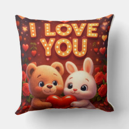 Almohada regalo del Día de San Valentín