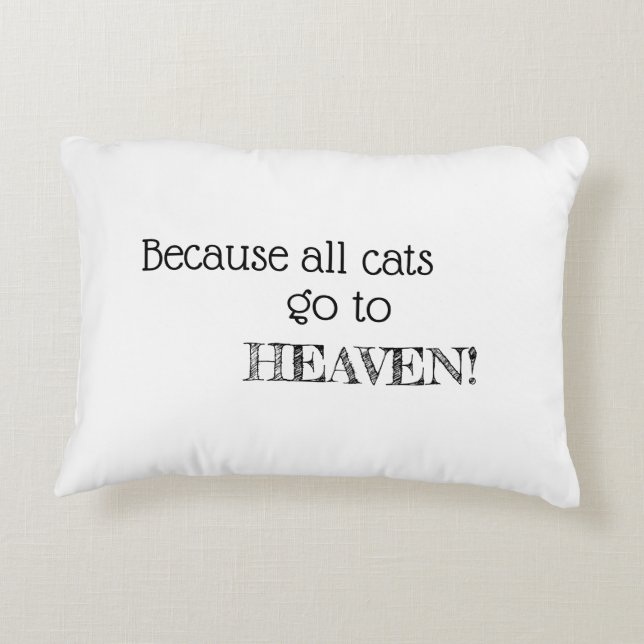 Almohada regular - Palabras gatas (Reverso)