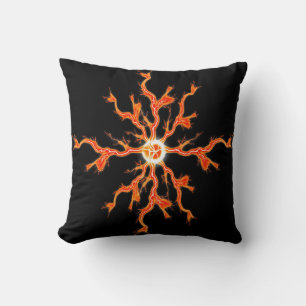 Almohada relámpago del naranja Spark