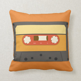 Almohada retra de la cinta de casete