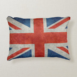 Almohada retra del acento de la bandera británica