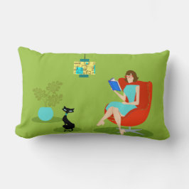 Almohada retra del Lumbar de la mujer de la