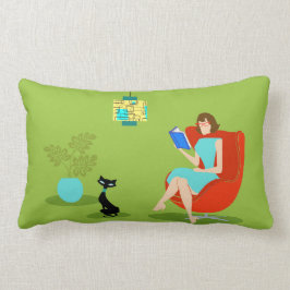 Almohada retra del Lumbar de la mujer de la