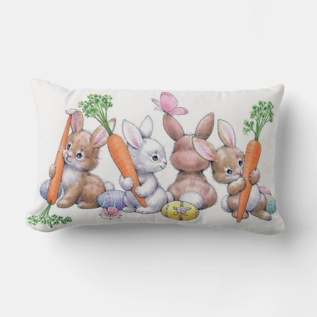 Almohada retra linda de la decoración de los (Anverso)