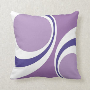 almohada retra púrpura