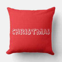 Almohada Retro de Navidad | Festivo Vacacional