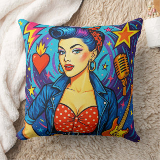 Almohada Retro Rockabilly