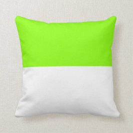 almohada reversible a rayas náuticas en verde hier
