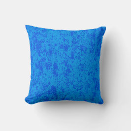 Almohada reversible azul texturizada
