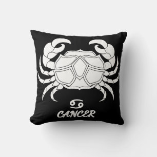 Almohada reversible con silueta de cáncer