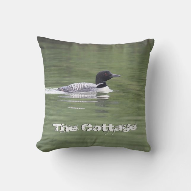 Almohada reversible de cabaña (Anverso)