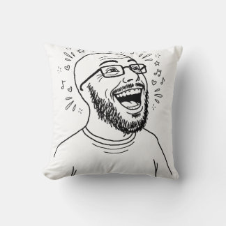 Almohada reversible de cambio de humor de Soyjak