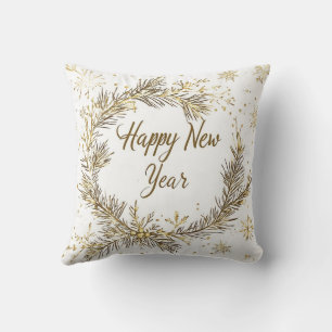Almohada reversible de Navidad y Año Nuevo