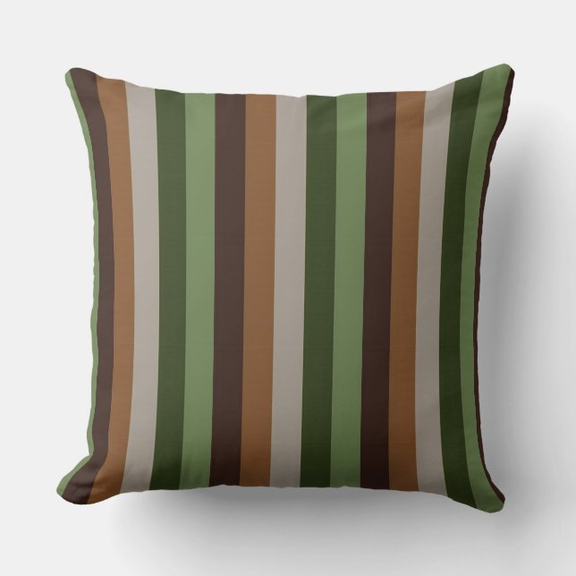 Almohada reversible de varios diseñadores de color (Anverso)
