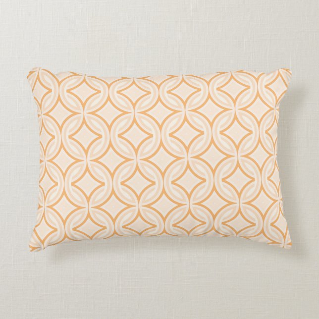 Almohada reversible del acento del modelo retro en (Anverso)