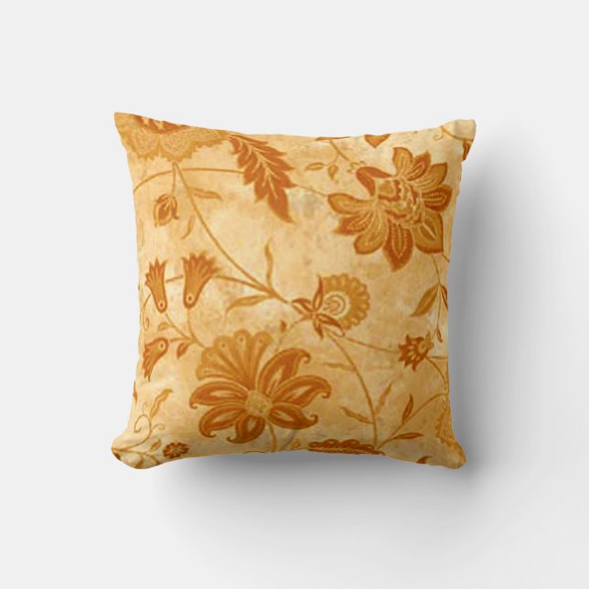 Almohada Reversible Floral (Anverso)