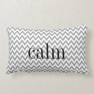 Almohada reversible gris y blanca de la emoción d