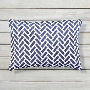 Almohada reversible japonesa azul marino
