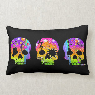 ALMOHADA reversible LUMBAR de los CRÁNEOS del art