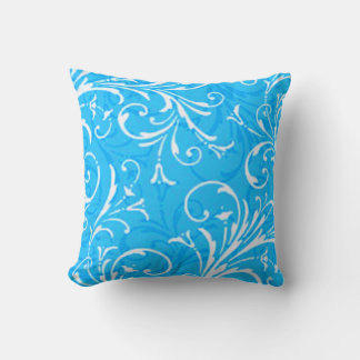 Almohada reversible Ornamental Azul